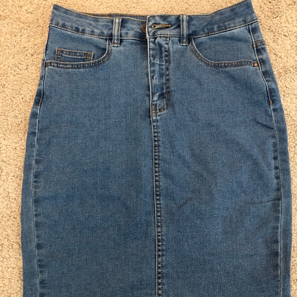 Jean skirt